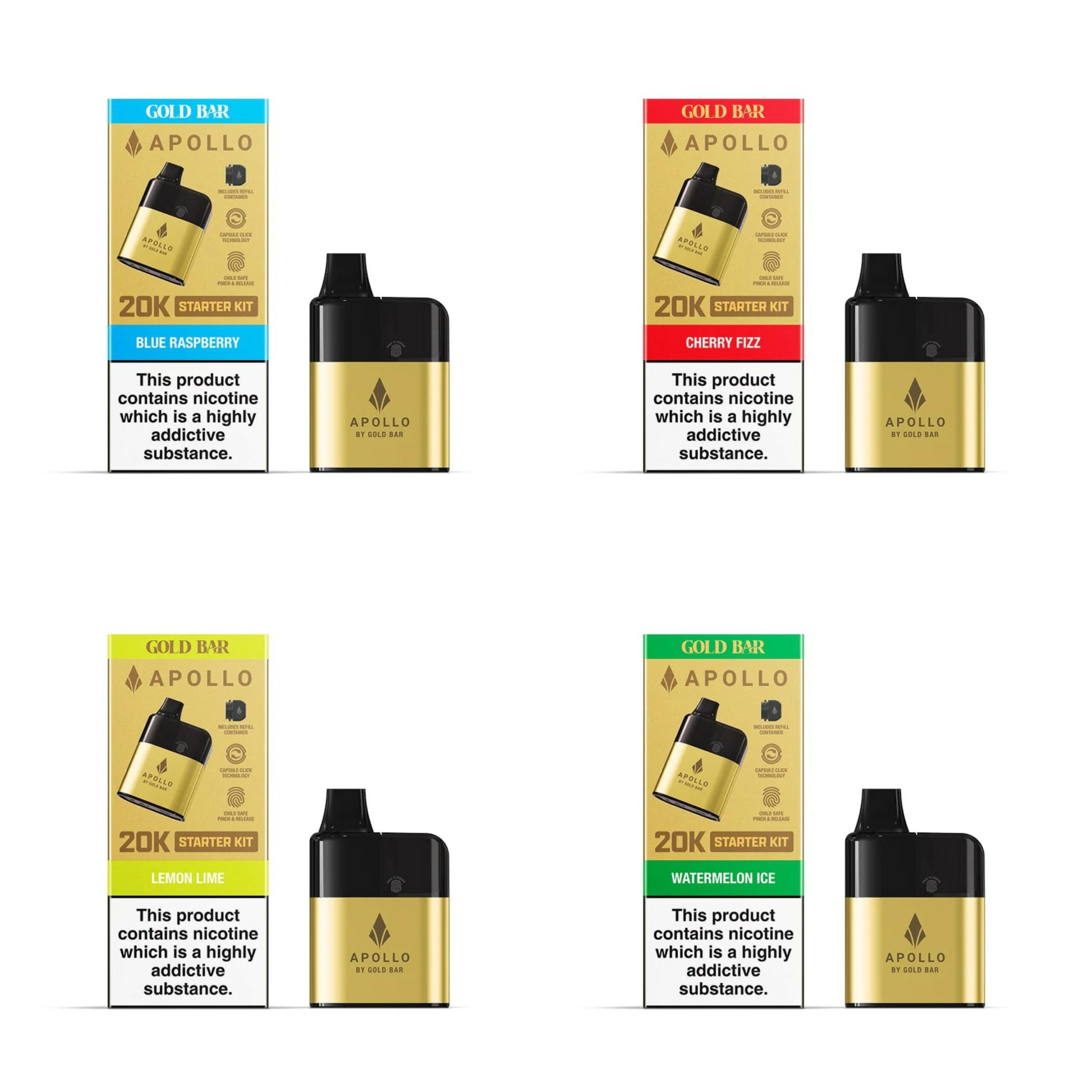 Gold Bar Apollo Prefilled Pod Kit
